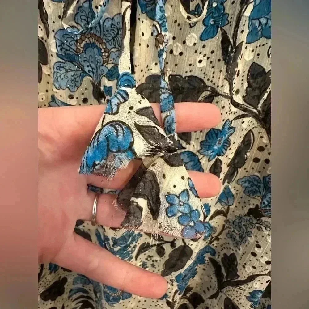 MISA Los Angeles Siena Top in Jaipur Floral Mix size Medium - Picture 7 of 15